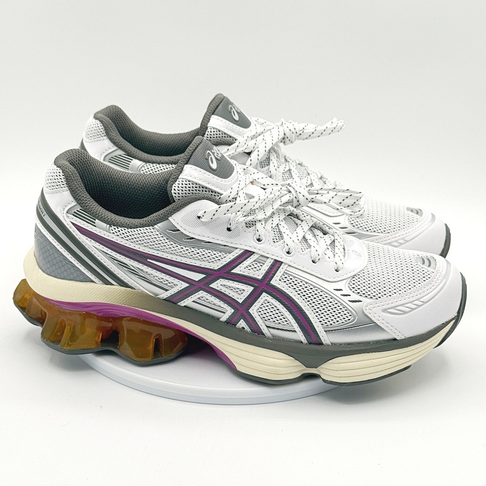 Asics Gel-Kinetic Fluent 'White Truffle Purple' / Size 7.5 Womens / 1203A591-100